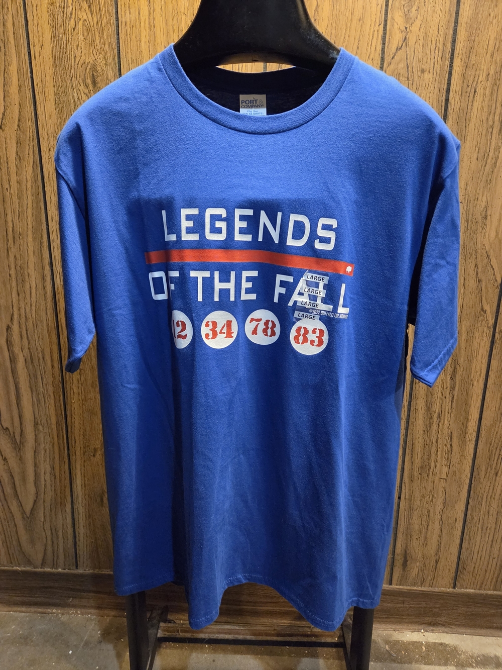 Buffalo or Nowhere Legends of the Fall Shirt Buffalo Bill's Kelly Thomas New